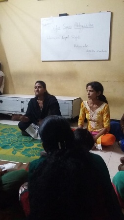 Talk on Women's Legal Rights-by Advocate Ms.Sarita Choudhary 